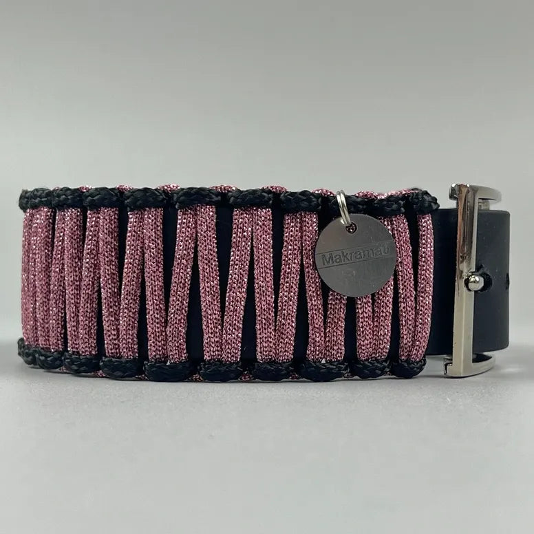 ☾ WUNSCH-Halsband 'Erdenlied-Glitzer'